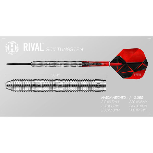 Rzutki Harrows Rival 90% Steeltip