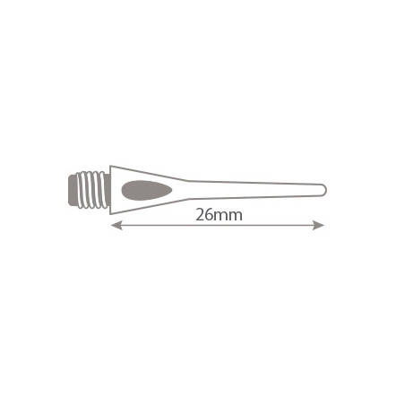 Końcówki do rzutek Softip Harrows Spare Dimple 30 szt